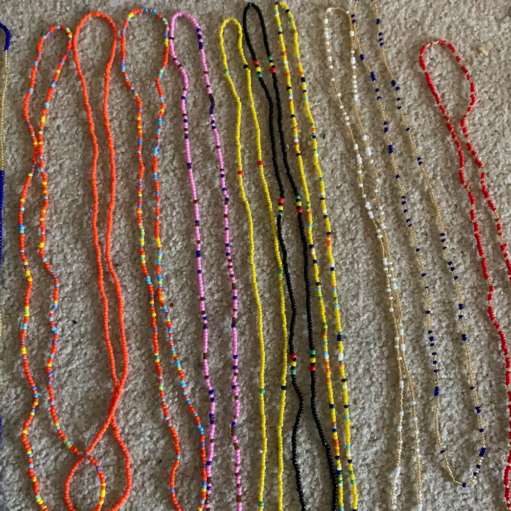 24 waist beads for 20$ or 2 for 3$